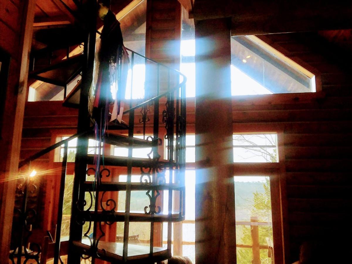 Cherokee Mountain Log Cabins 尤里卡斯普林斯 外观 照片