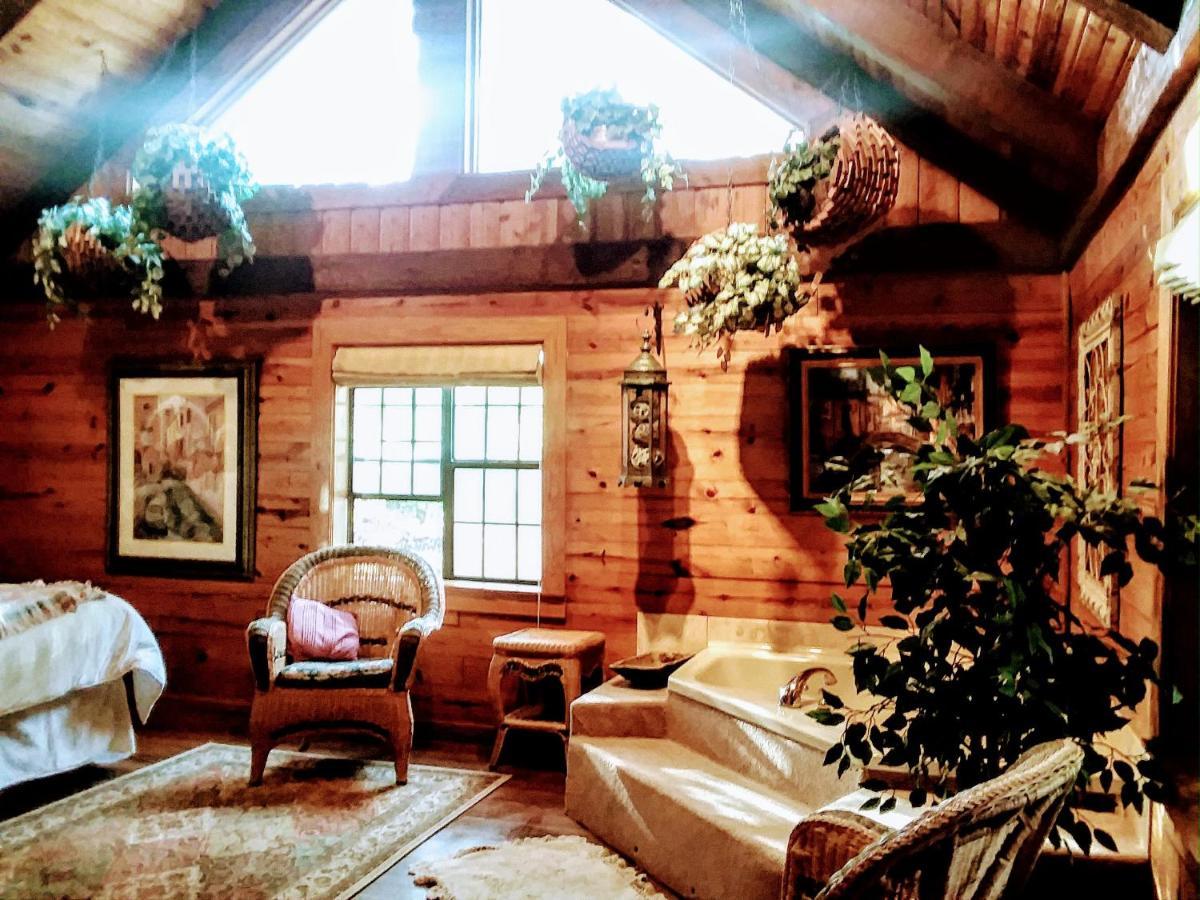Cherokee Mountain Log Cabins 尤里卡斯普林斯 外观 照片