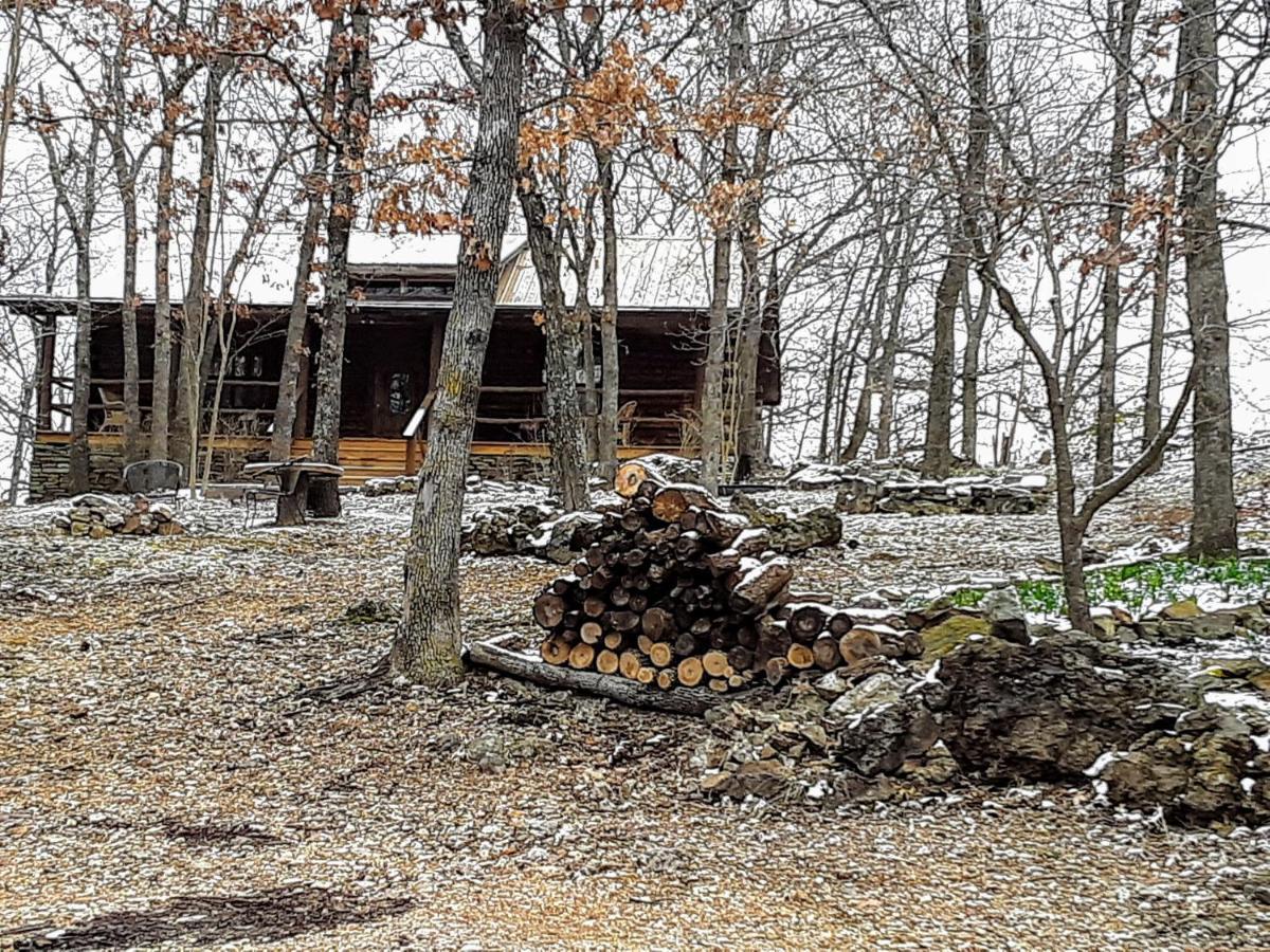 Cherokee Mountain Log Cabins 尤里卡斯普林斯 外观 照片