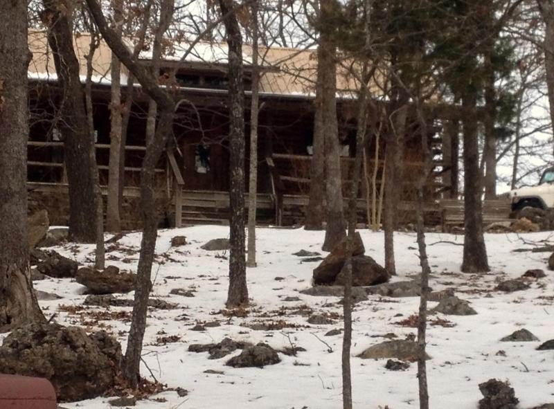 Cherokee Mountain Log Cabins 尤里卡斯普林斯 外观 照片