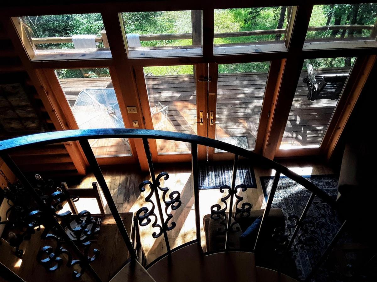 Cherokee Mountain Log Cabins 尤里卡斯普林斯 外观 照片