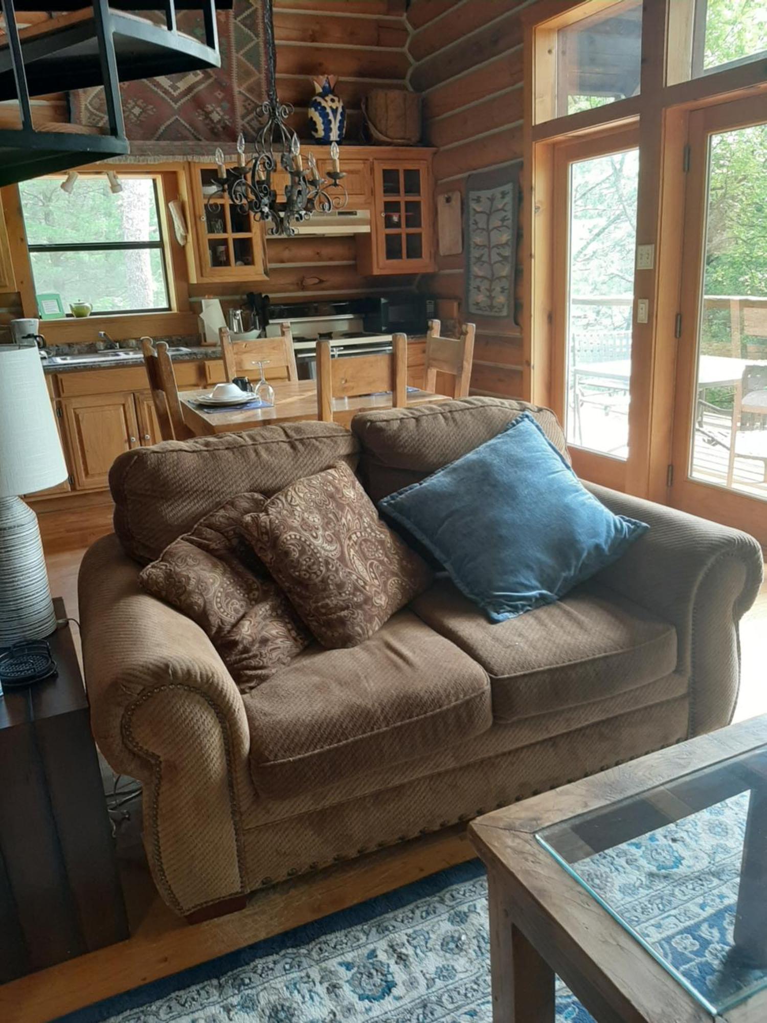 Cherokee Mountain Log Cabins 尤里卡斯普林斯 客房 照片
